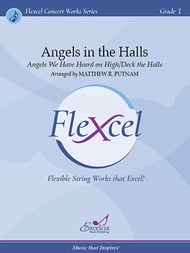 Angels in the Halls Orchestra sheet music cover Thumbnail